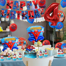 Décoration Anniversaire Spiderman : Ballons Festifs pour une Fête Inoubliable