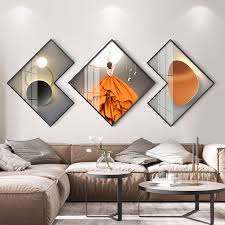 Peinture Abstraite GXDJC pour un Salon Élégant