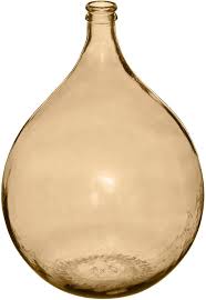 Dame Jeanne en Verre Recyclé Blush - Élégance et Écologie