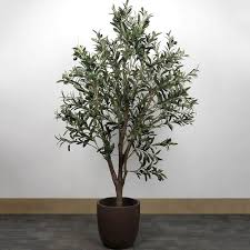 Branches d'Olivier Artificiel pour une Décoration Intérieure Élégante