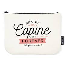 Pochette Forever Trousse Pochette Toilette - Le cadeau parfait pour votre copine