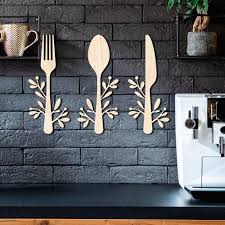 Suspendue Décoration Fourchette Cuillère Primitive - Un Éclat de Cuisine Authentique