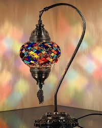 Lampe Mosaïque Marocaine Turque Multicolore - Éclairez votre espace avec style