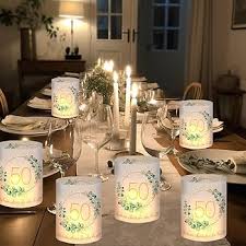 Photophores Décoratifs pour une Décoration d'Anniversaire Inoubliable