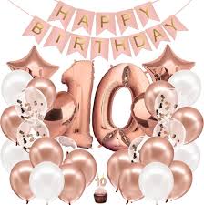 Magnifique décoration d'anniversaire pour fille en rose