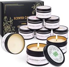 Lot de Bougies Parfumées pour une Ambiance Relaxante