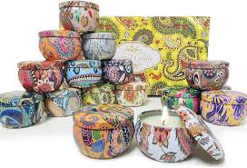 Coffret Bougies Parfumées Topsics - L'élégance au quotidien