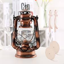 Lampe à Huile Lancienne Classique - Éclairage Intérieur Élégant