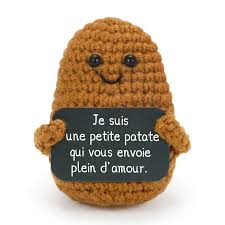 Poupées Cadeaux Collègue Positive Français - Un Sourire à Offrir