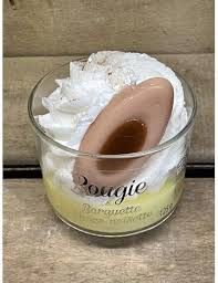 Bougie Gourmande Noisette - Éclairez votre espace avec élégance