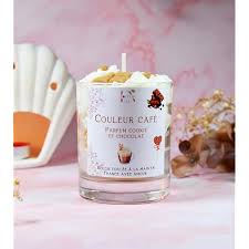 Bougie Gourmande au Parfum de Chocolat - Décoration Végétale