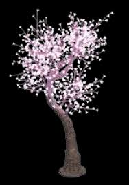 Arbre Fleur Cerisier Lumière Extérieur - Éclairez votre jardin avec élégance