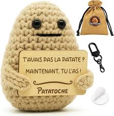 Patate Positive Connectée - Votre Source d'Encouragement et de Motivation