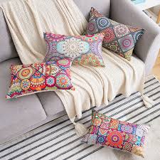 Coussins Modernes Doreiller Ethnique pour un Intérieur Élégant