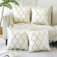 Coussin Canapé Intérieur JOTOM - Élégance Géométrique pour Votre Décor