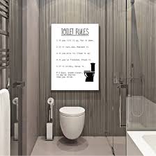 Décoration Murale Toilette - Art et Élégance pour Votre Salle de Bain