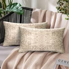 Coussin Rectangulaire Beige Moderne pour Fauteuil