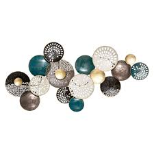 Atmosphera Décoration Murale Ronds Métal - Élégance Moderne pour Votre Intérieur