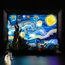 Éclairage Cooldac pour LEGO - Vincent van Gogh Nuit Étoilée