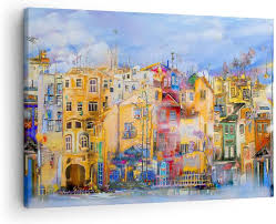 Impression Sur Toile Décoration AA70x50 - Élégance Murale