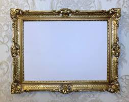 Cadre Photo Baroque Verre 50x70 - Élégance et Style