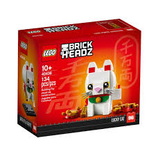 LEGO Brickheadz Lucky Cat 40436 - Un porte-bonheur à construire