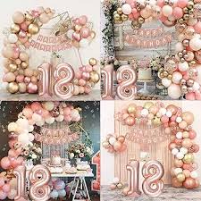 AivaToba Rosegold : La décoration parfaite pour un anniversaire de 18 ans