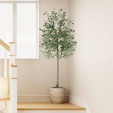 Olivier Artificiel 150 cm - Élégance Naturelle pour Votre Intérieur