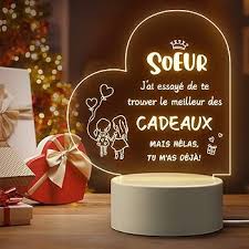 Cadeau Idéal pour Soeur - Pandasch pour Anniversaire