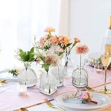 Vase Vintage Transparent pour une Décoration Élégante