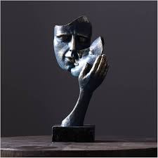 Sculpture Décorative Méditation - L'Art de la Sérénité