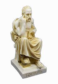 Sculpture Socrate - Une œuvre d'art intemporelle