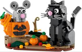 LEGO Chat Souris d'Halloween 40570 - Décoration Festive