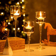 Inweder Porte Bougie en Verre - Élégance et Chaleur