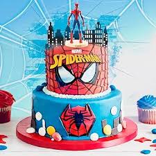 Figurine Spiderman en plastique pour décoration de gâteau