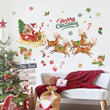 Autocollants de Fenêtre Décoratifs pour Noël - Decalmile