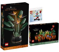 Lego Set Plantes Paradis Danniversaire - Un Voyage au Coeur de la Nature