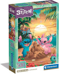 Puzzle Stitch Multicolore Clementoni Adultes - Un Voyage Créatif