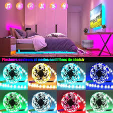 Tenmiro Multicolore Télécommande Touches - Éclairage LED pour votre chambre
