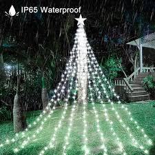 Guirlande LED Solaire pour Décoration de Noël en Extérieur