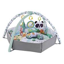 Tapis d'éveil bébé Deveil Activités Évolutif Sensoriels