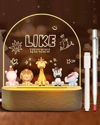 Veilleuse Personnalisée pour Enfant - Un Éclat Magique pour Chaque Nuit