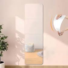 Autocollant Acrylique Adhésif Flexible Bosdontek - Miroir Adhésif Idéal pour Décoration