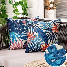 Housse Imperméable Monstera - Élégance et Protection pour Votre Coussin 50x50