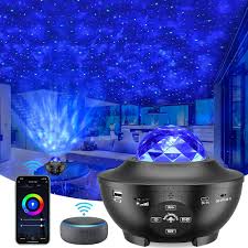 Projecteur Planetarium Veilleuse Bluetooth - Éveillez vos nuits sous les étoiles
