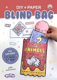 Sac en papier d'animaux mignons - Surprise garantie !