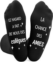 Chaussettes originales pour collègues de travail