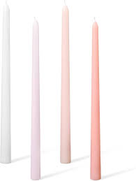 Bougies Coniques Festival Série Rose - Éclairez vos Moments Spéciaux