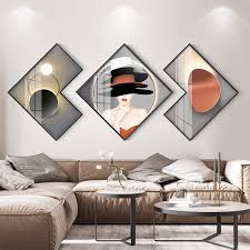 GXDJC Décoration Combinaison Caractère - Élégance Murale pour Votre Salon