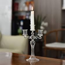 Bougeoir Transparent Teksome pour votre Décoration d'Anniversaire